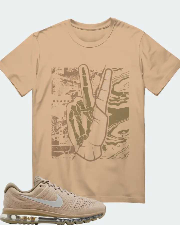 Nike Air Max 2017 Sand Matching T-Shirt
