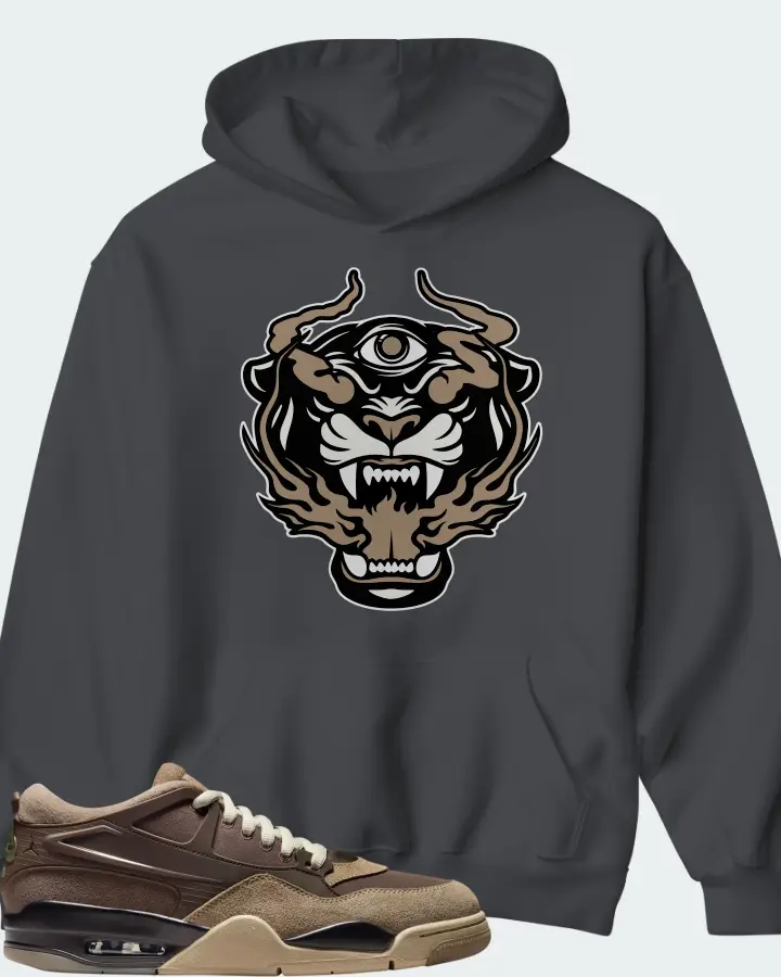 Air Jordan 4 RM Ironstone Matching Hoodie