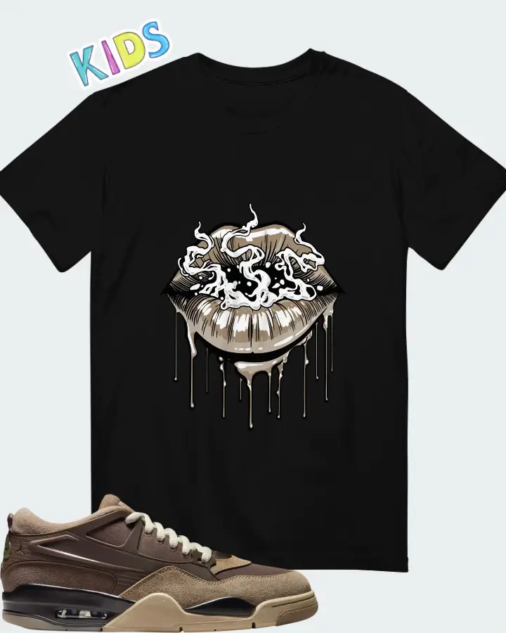 Air Jordan 4 RM Ironstone Matching Kid's T-Shirt