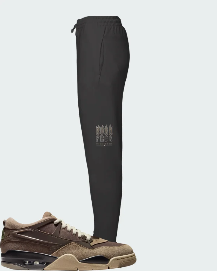 Air Jordan 4 RM Ironstone Matching Joggers