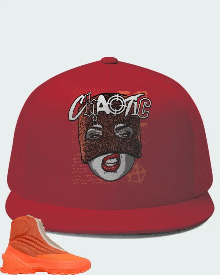 Yeezy 1050 V3 Orange Matching Hat