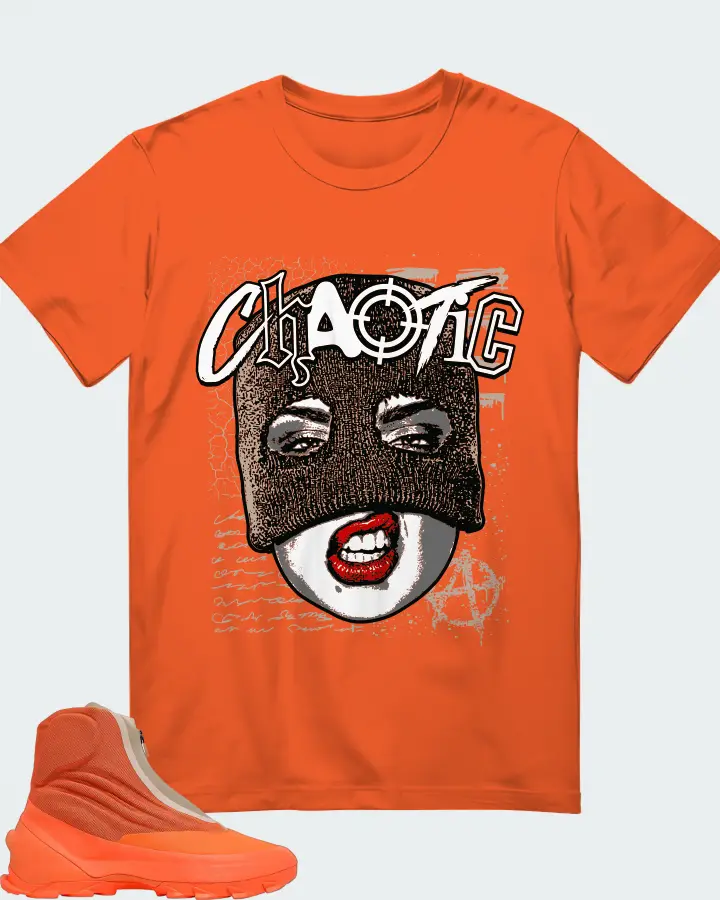 Yeezy 1050 V3 Orange Matching T-Shirt