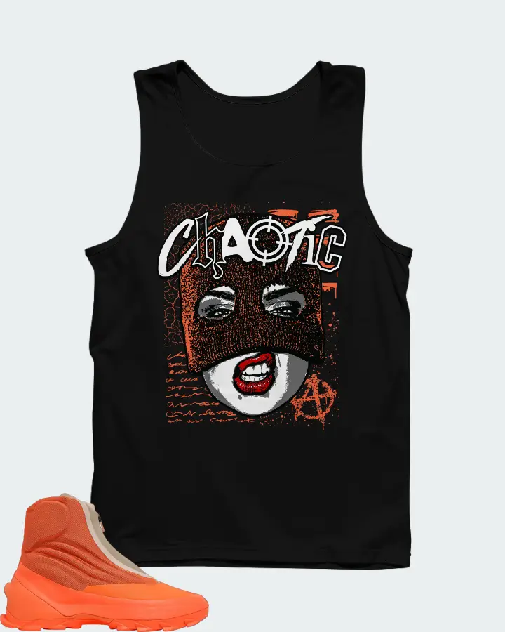 Yeezy 1050 V3 Orange Matching Tank Top