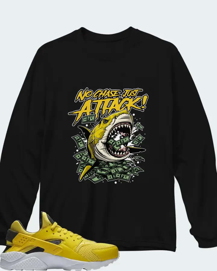 Nike Air Huarache Lightning Matching Long Sleeve T-Shirt