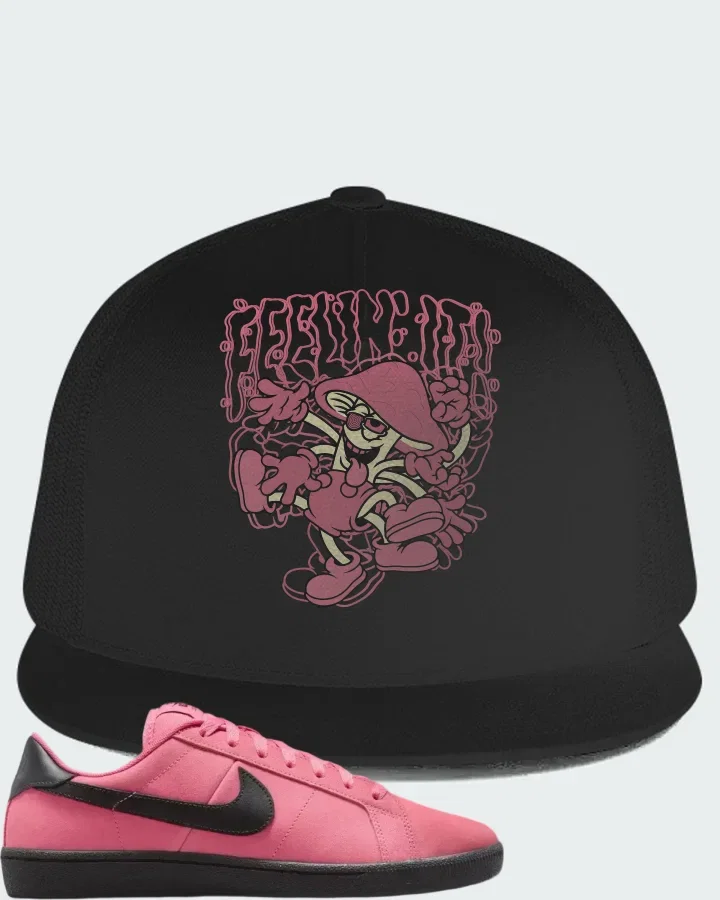 Nike Tennis Classic SB Hyper Pink Black Matching Hat