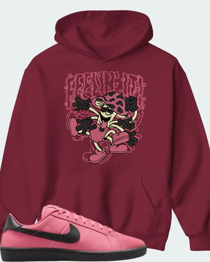 Nike Tennis Classic SB Hyper Pink Black Matching Hoodie