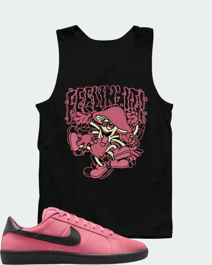 Nike Tennis Classic SB Hyper Pink Black Matching Tank Top