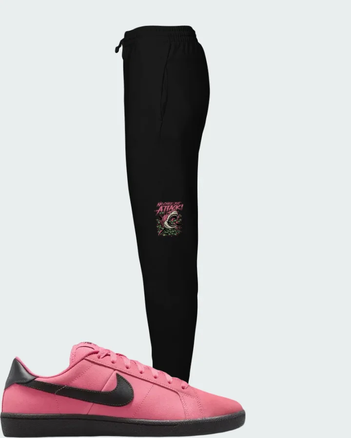 Nike Tennis Classic SB Hyper Pink Black Matching Joggers