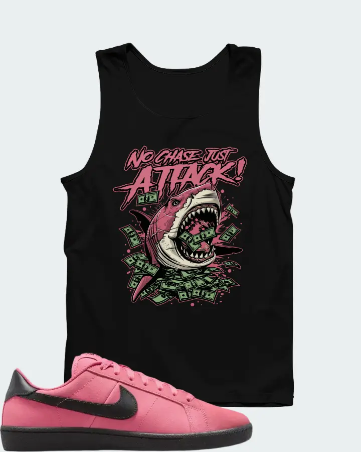 Nike Tennis Classic SB Hyper Pink Black Matching Tank Top