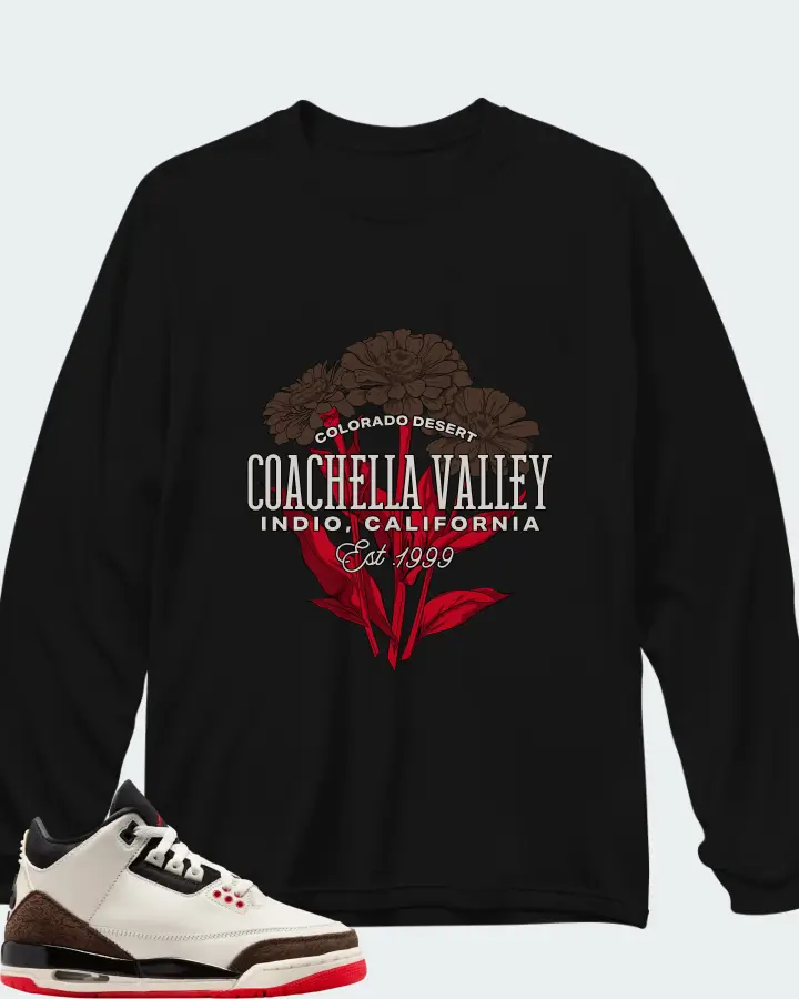 Air Jordan 3 Retro OG GS World's Best Dad Matching Long Sleeve T-Shirt