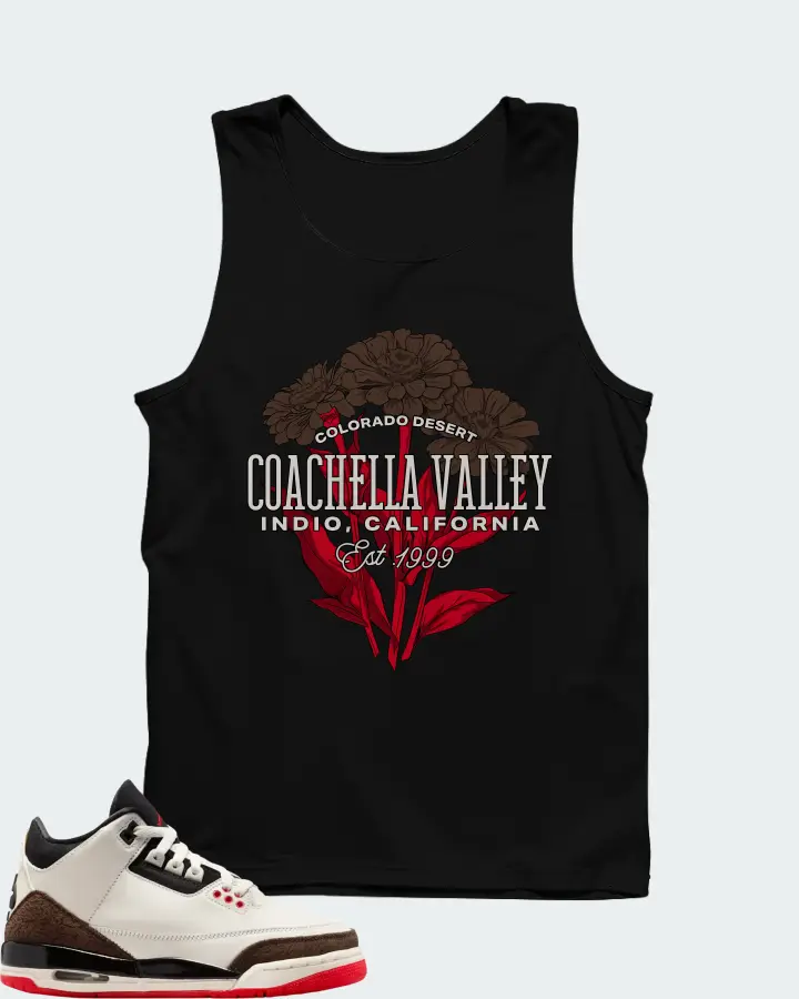 Air Jordan 3 Retro OG GS World's Best Dad Matching Tank Top