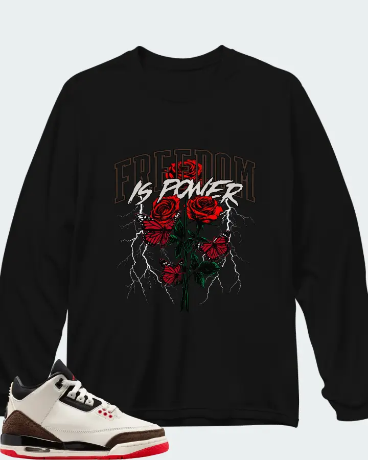 Air Jordan 3 Retro OG GS World's Best Dad Matching Long Sleeve T-Shirt
