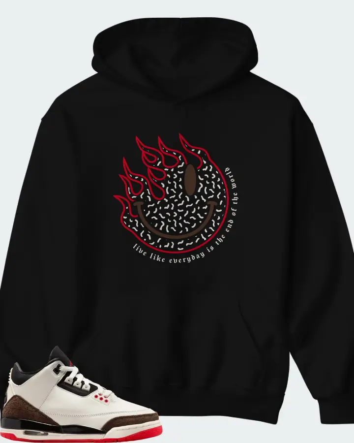 Air Jordan 3 Retro OG GS World's Best Dad Matching Hoodie