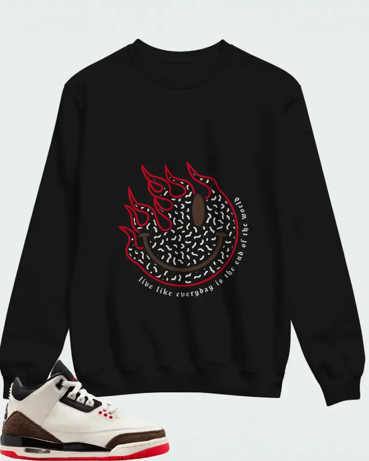 Air Jordan 3 Retro OG GS World's Best Dad Matching Sweatshirt