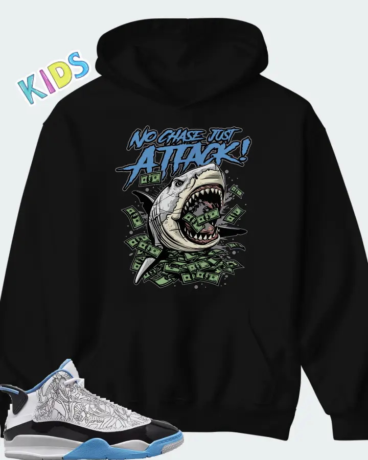 Jordan Kids' Grade School Dub Zero University blue Matching Kid's Hoodie