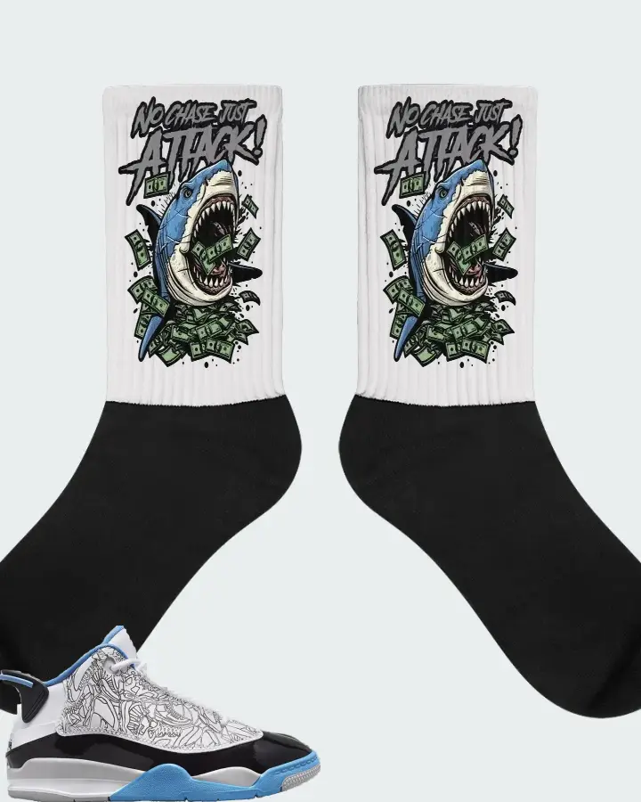 Jordan Kids' Grade School Dub Zero University blue Matching Socks