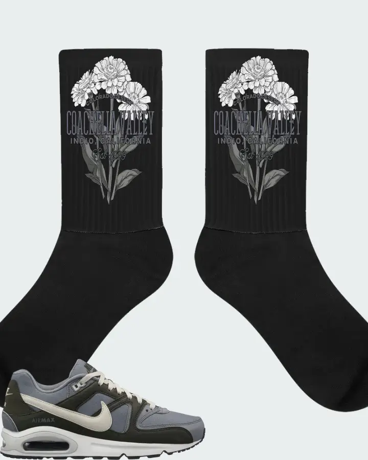 Nike Air Max Command Cool Grey Sequoia Matching Socks