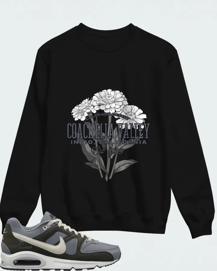 Nike Air Max Command Cool Grey Sequoia Matching Sweatshirt