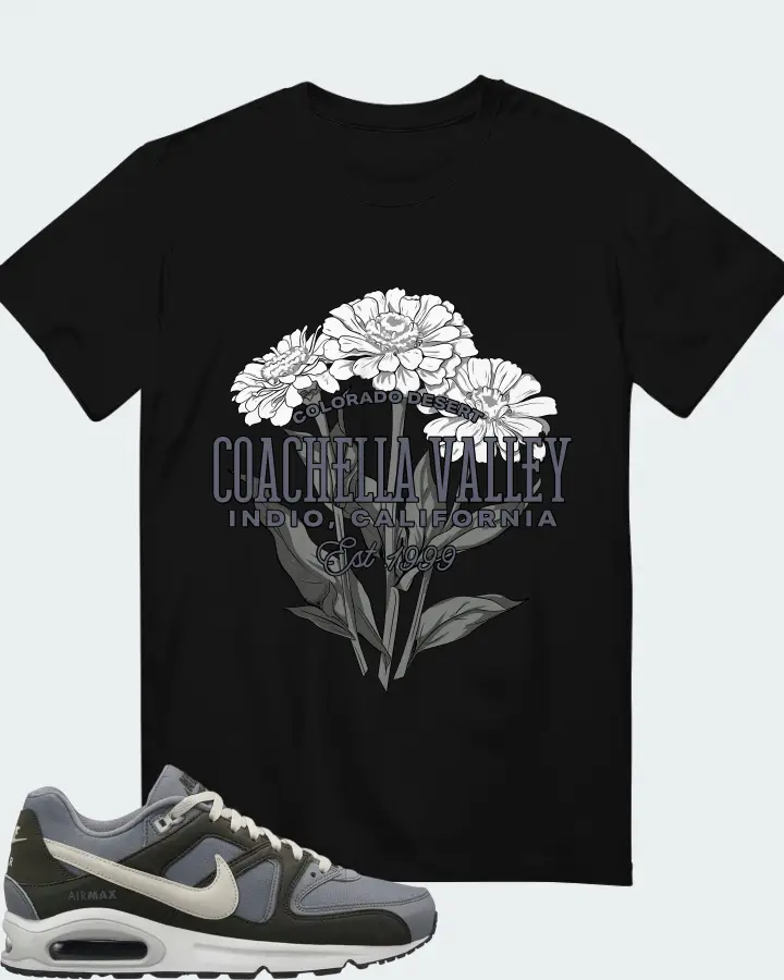 Nike Air Max Command Cool Grey Sequoia Matching T-Shirt