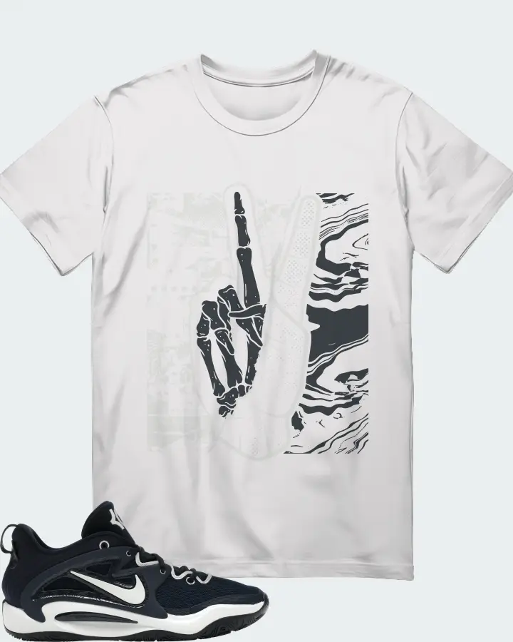 Nike KD 15 TB Sneaker Matching White T-Shirt - Peace of mind