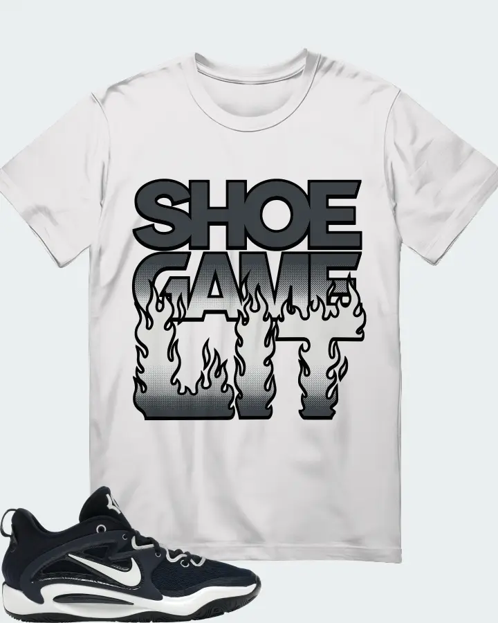 Nike KD 15 TB Sneaker Matching White T-Shirt - Shoe Game Lit Refreshed