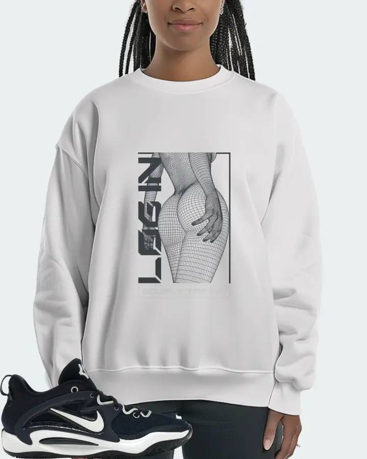 Nike KD 15 TB Sneaker Matching White Sweatshirt (LOGIN) - View 3