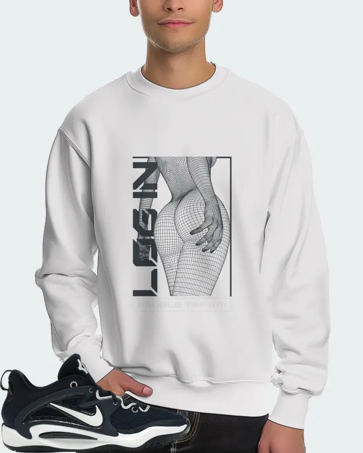 Nike KD 15 TB Sneaker Matching White Sweatshirt (LOGIN) - View 4