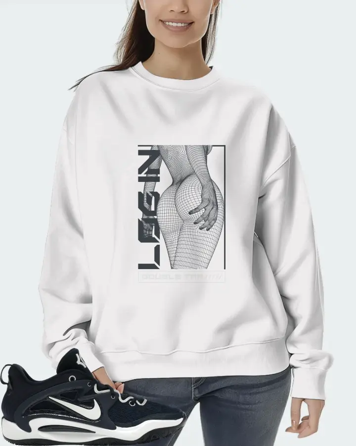 Nike KD 15 TB Sneaker Matching White Sweatshirt (LOGIN) - View 5