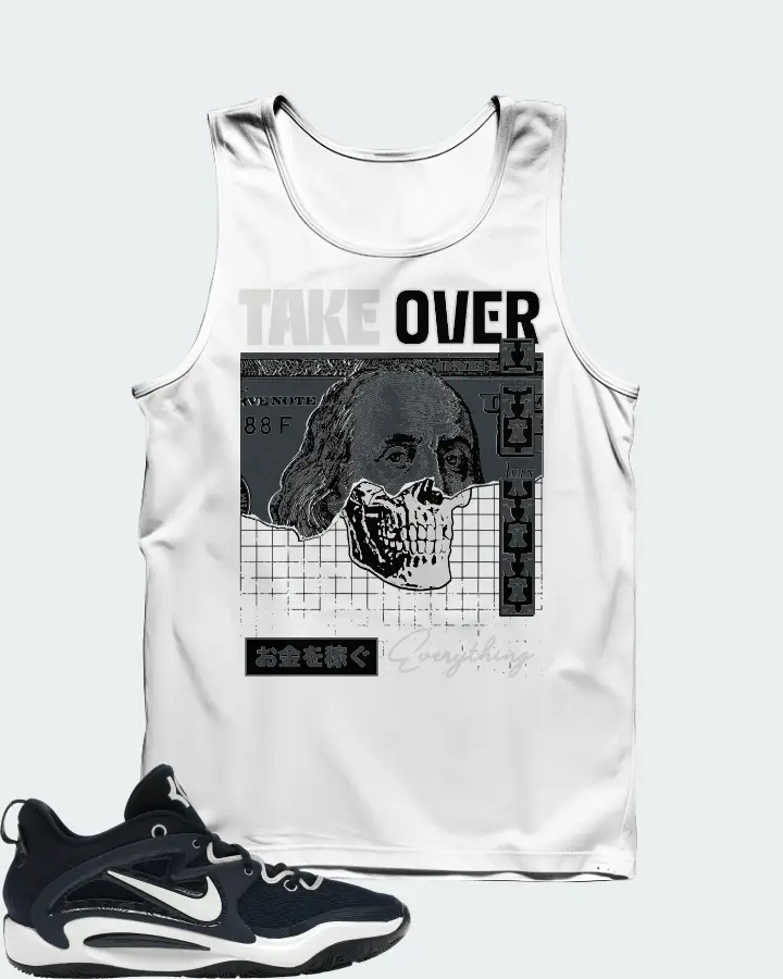 Nike KD 15 TB Sneaker Matching White Tank Top - Take Over