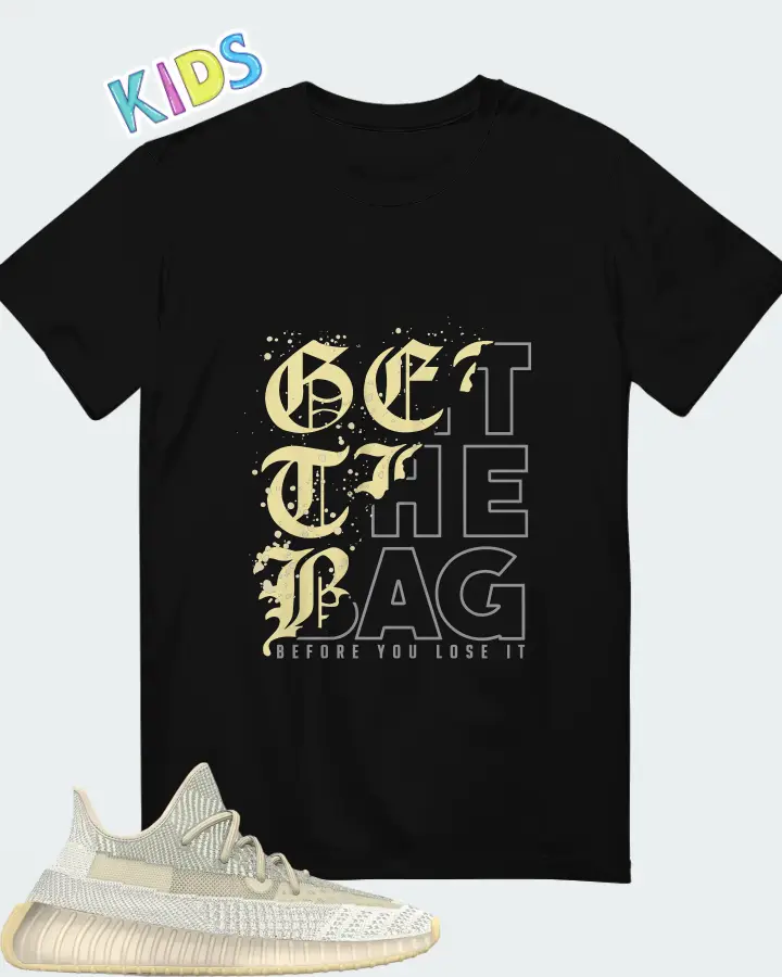 Adidas Yeezy Boost 350 V2 Natural Matching Kid's T-Shirt