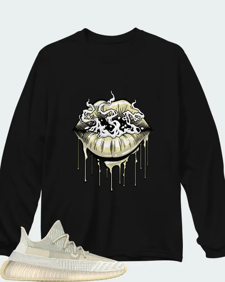 Adidas Yeezy Boost 350 V2 Natural Matching Long Sleeve T-Shirt