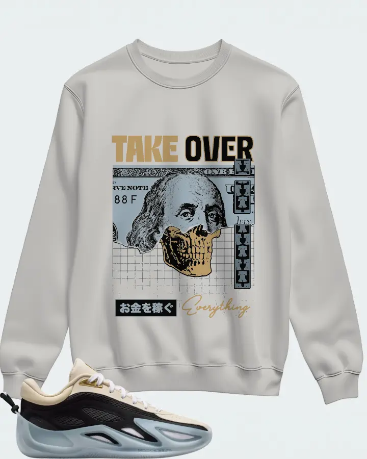 Jordan Heir 02 WNBA Sneaker Matching Grey Sweatshirt - Take Over