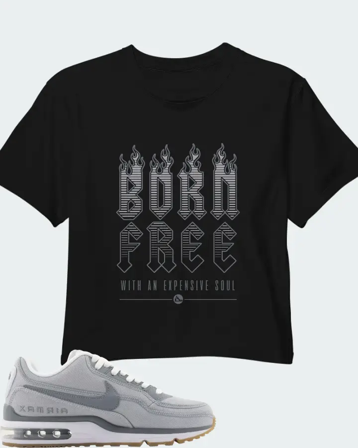 Air Max LTD 3 TXT Wolf Grey Matching Crop Top