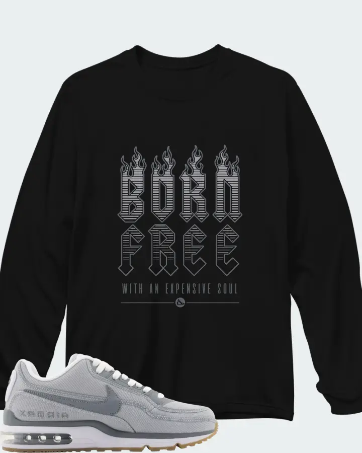 Air Max LTD 3 TXT Wolf Grey Matching Long Sleeve T-Shirt