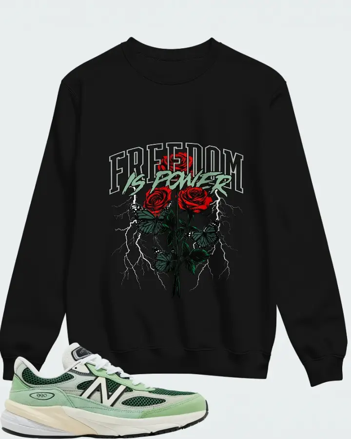 Teddy Santis x New Balance 990v6 Made in USA Avocado Natural Mint Matching Sweatshirt