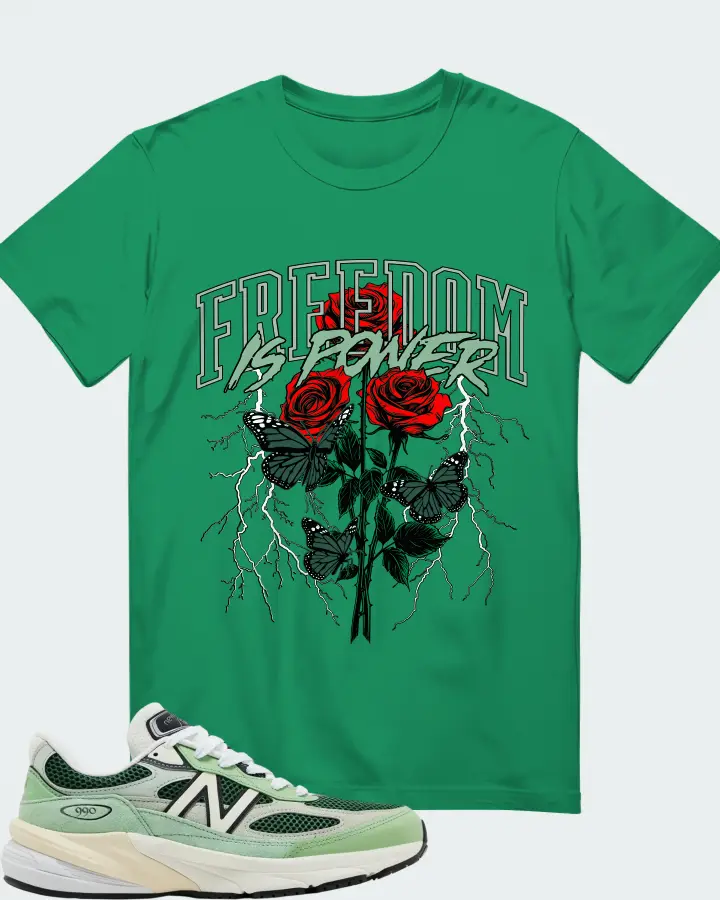 Teddy Santis x New Balance 990v6 Made in USA Avocado Natural Mint Matching T-Shirt