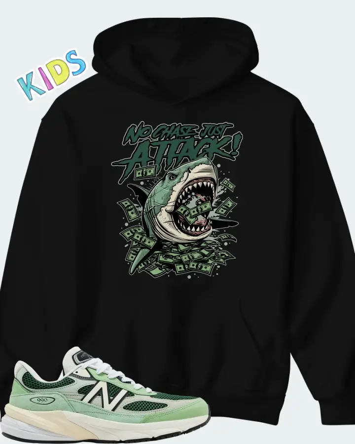 Teddy Santis x New Balance 990v6 Made in USA Avocado Natural Mint Matching Kid's Hoodie