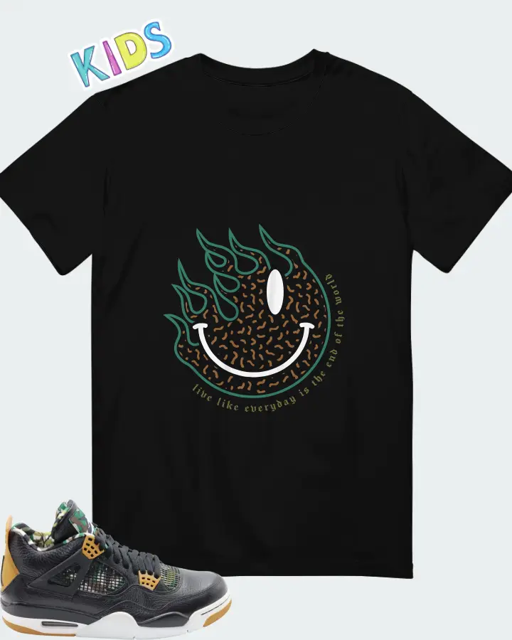 Air Jordan 4 Bamboo Matching Kid's T-Shirt