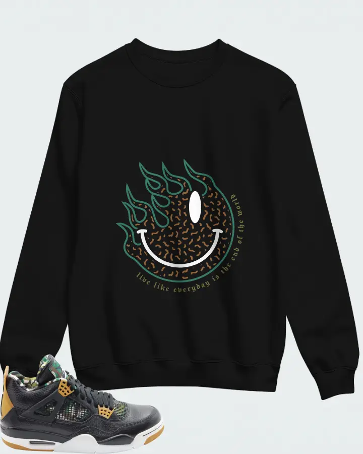 Air Jordan 4 Bamboo Matching Sweatshirt