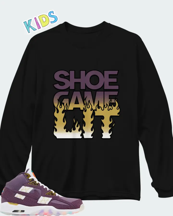 Nike Air Trainer SC Atlanta Olympics 30th Anniversary Matching Kid's Long Sleeve T-Shirt