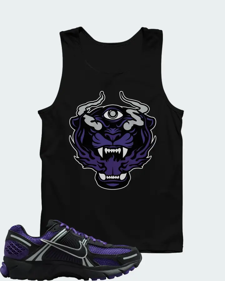 Nike Zoom Vomero 5 Black Court Purple Matching Tank Top