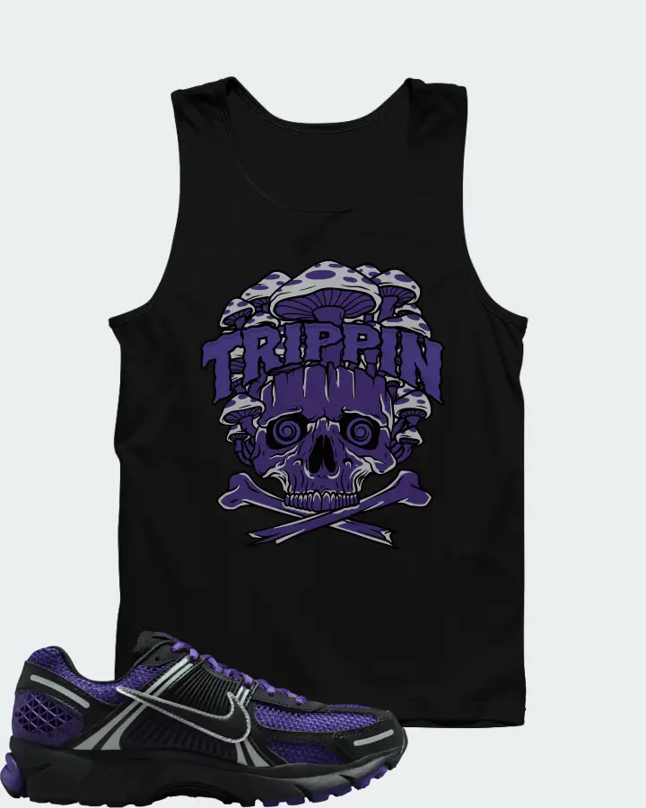Nike Zoom Vomero 5 Black Court Purple Matching Tank Top