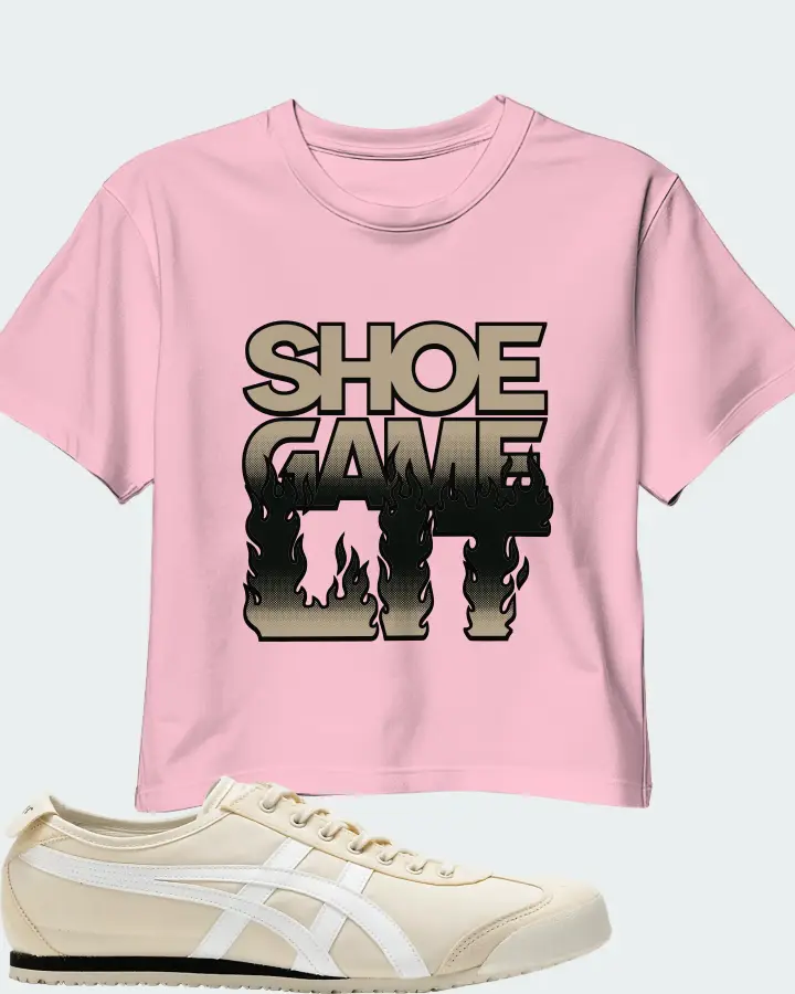 Onitsuka Tiger Mexico 66 Sneaker Matching Pink Crop Top - Shoe Game Lit Refreshed