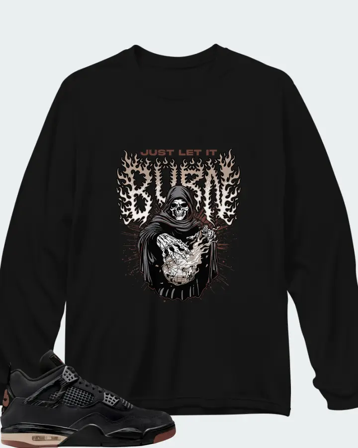 Air Jordan 4 London Matching Long Sleeve T-Shirt