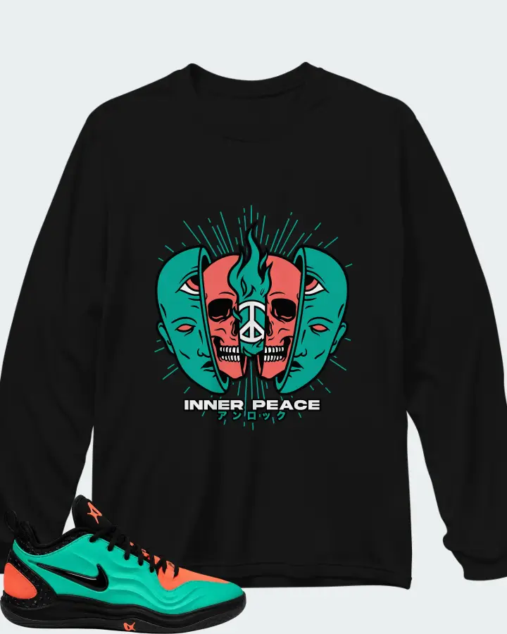 Nike A'Two By A'ja Wilson A'ja Wilson Custom Clear Jade Matching Long Sleeve T-Shirt