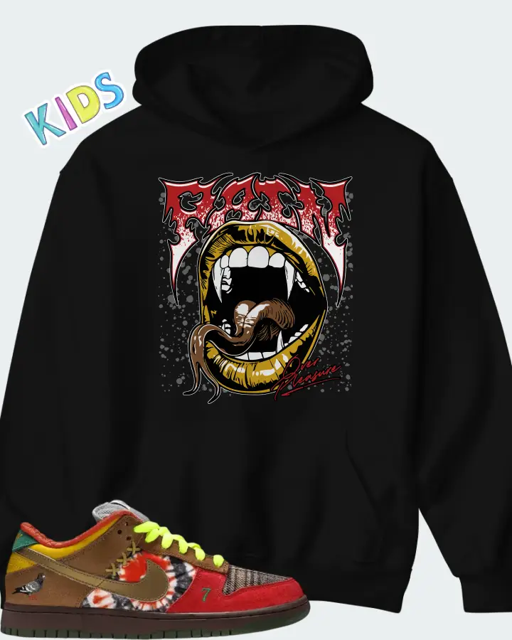Nike Dunk Low SB What The Dunk Matching Kid's Hoodie