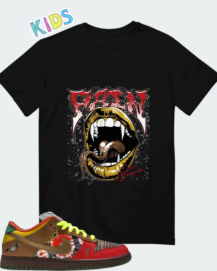 Nike Dunk Low SB What The Dunk Matching Kid's T-Shirt