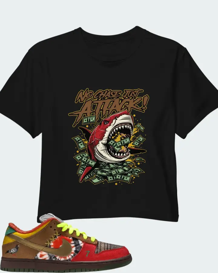 Nike Dunk Low SB What The Dunk Matching Crop Top