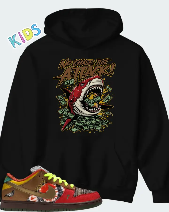 Nike Dunk Low SB What The Dunk Matching Kid's Hoodie