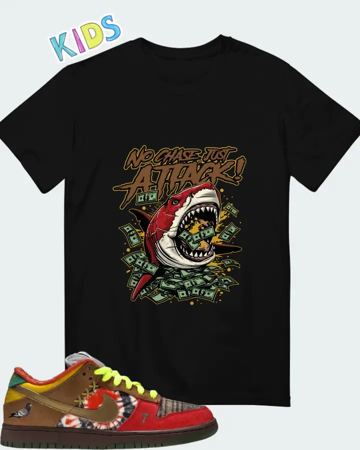 Nike Dunk Low SB What The Dunk Matching Kid's T-Shirt